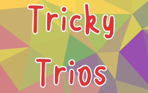 banner for the Rollama Tricky Trios game mode