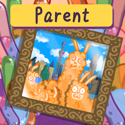 parent login button for Rollama games to learn English · for Years 3-9 English grammar, punctuation and spelling homework